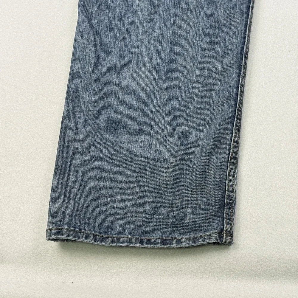 Levi's 569 Jeans Mens‎ Loose Fit Straight Leg Relaxed Size 44x32 Light Wash